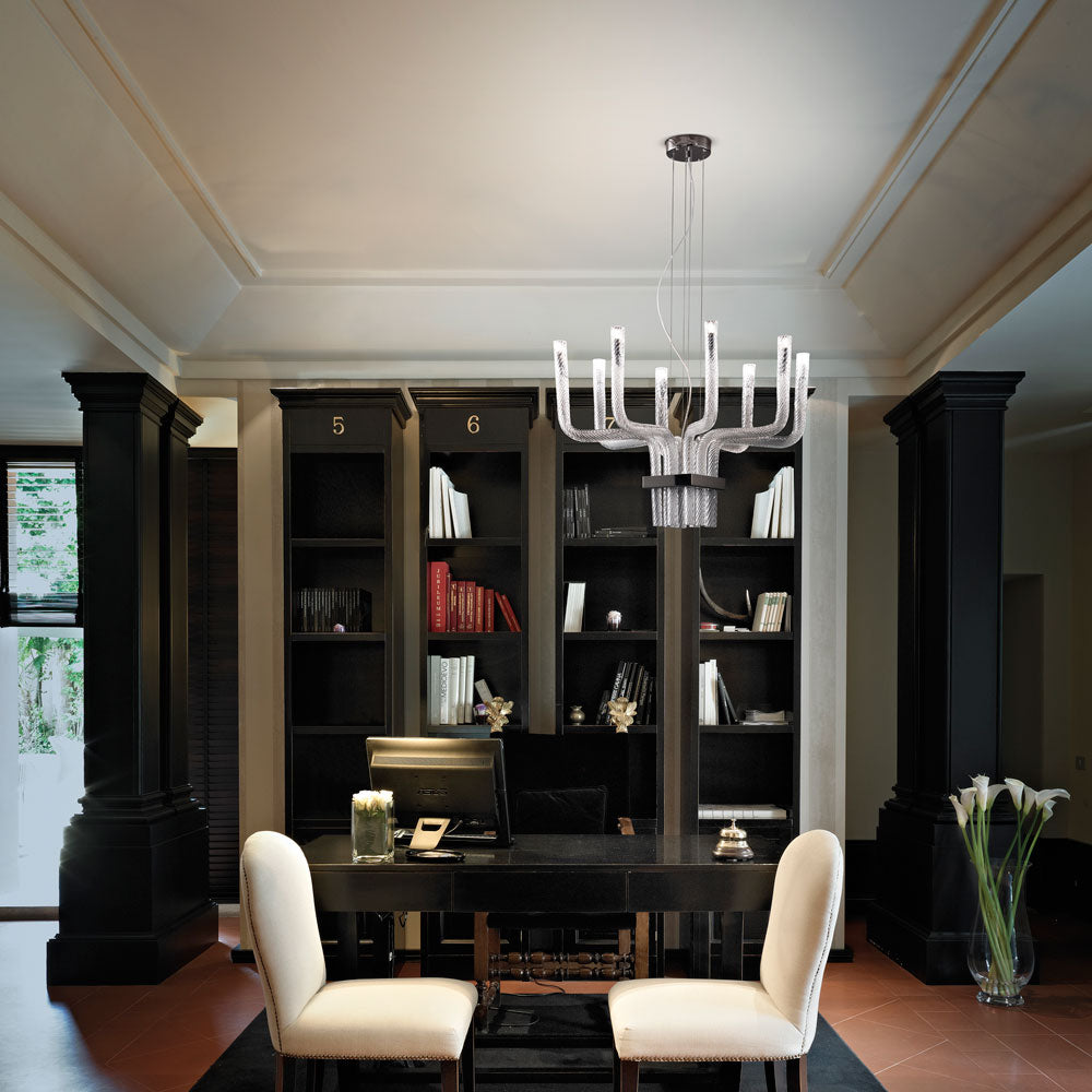 Stardust Pendant Light in living room.