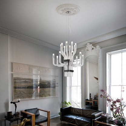 Stardust Pendant Light in living room.