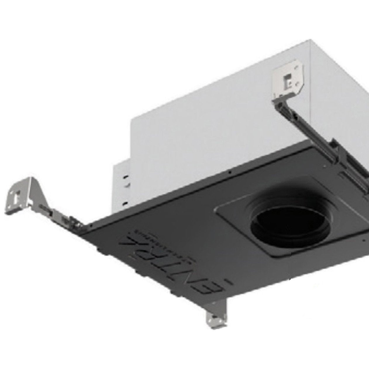 Entra 3-Inch LED Adjustable and Wall Wash Recessed Housing in exhibition room.