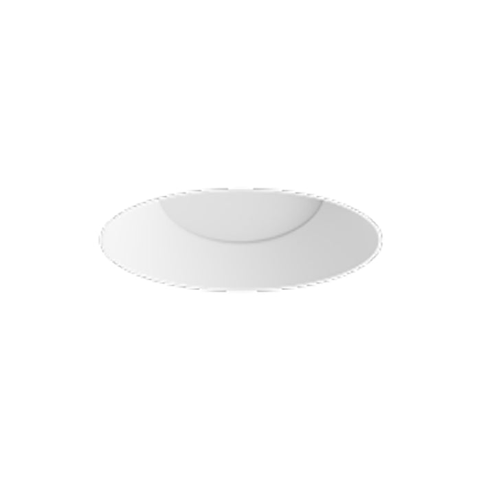 Entra CL 3-Inch LED Wall Wash Trim/Module in White (Round/Flangeless).