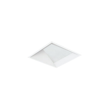 Entra Square 3-Inch Trim in White (Flangeless/Wall Wash).