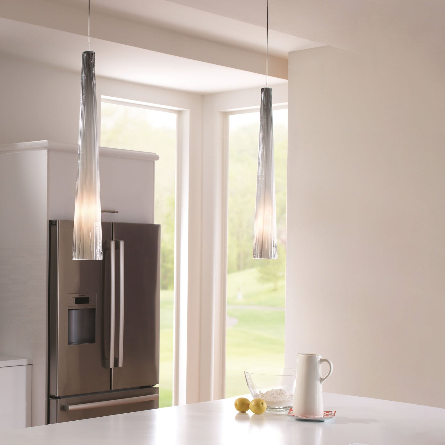 Zenith LED Pendant Light in kitchen.