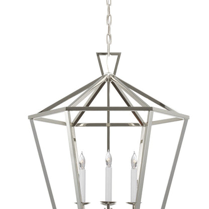 Darlana Hexagonal LED Pendant Light in Detail.