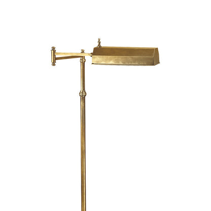 Dorchester Swing Arm Pharmacy Floor Lamp in Detail.