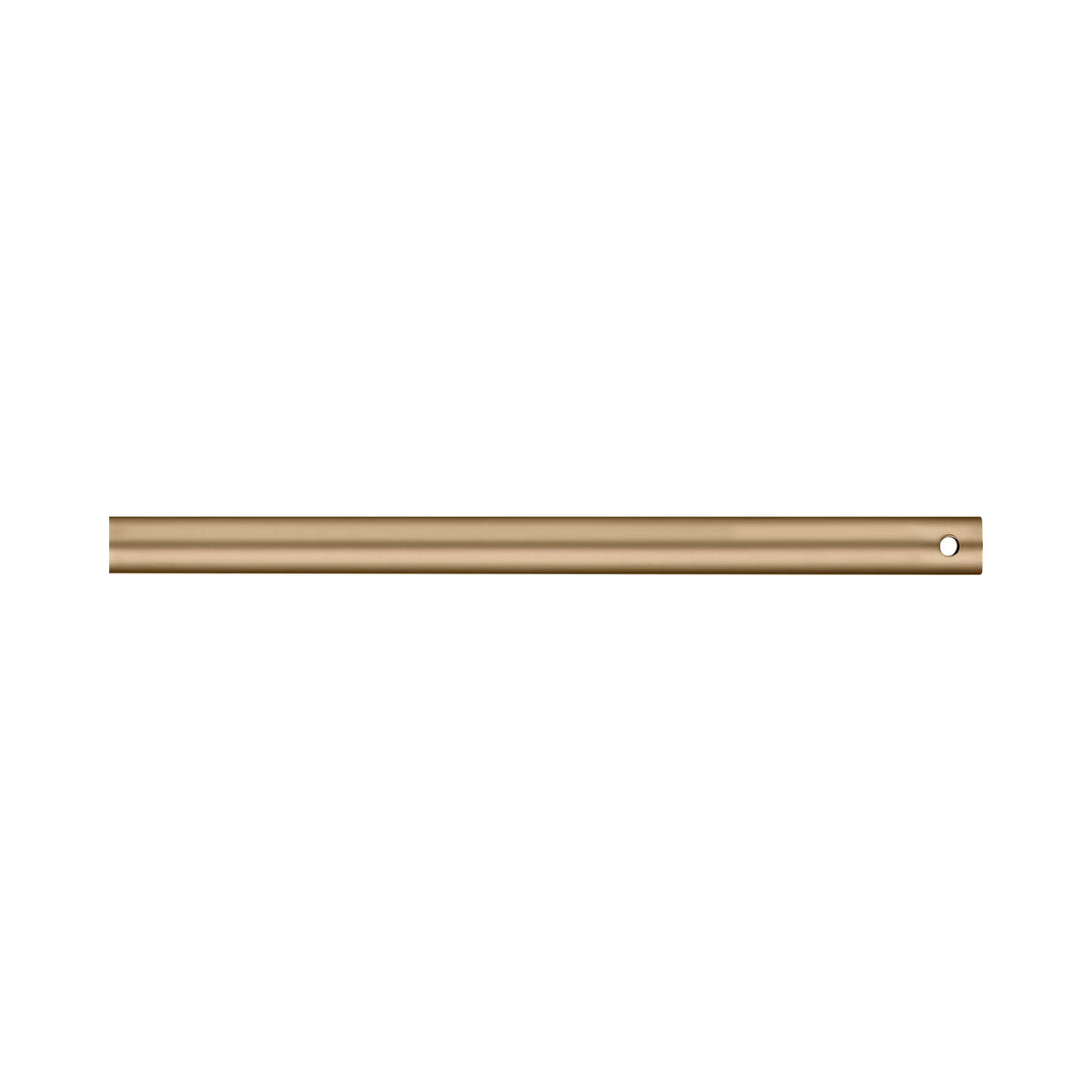 18-Inch Downrod in Satin Brass.