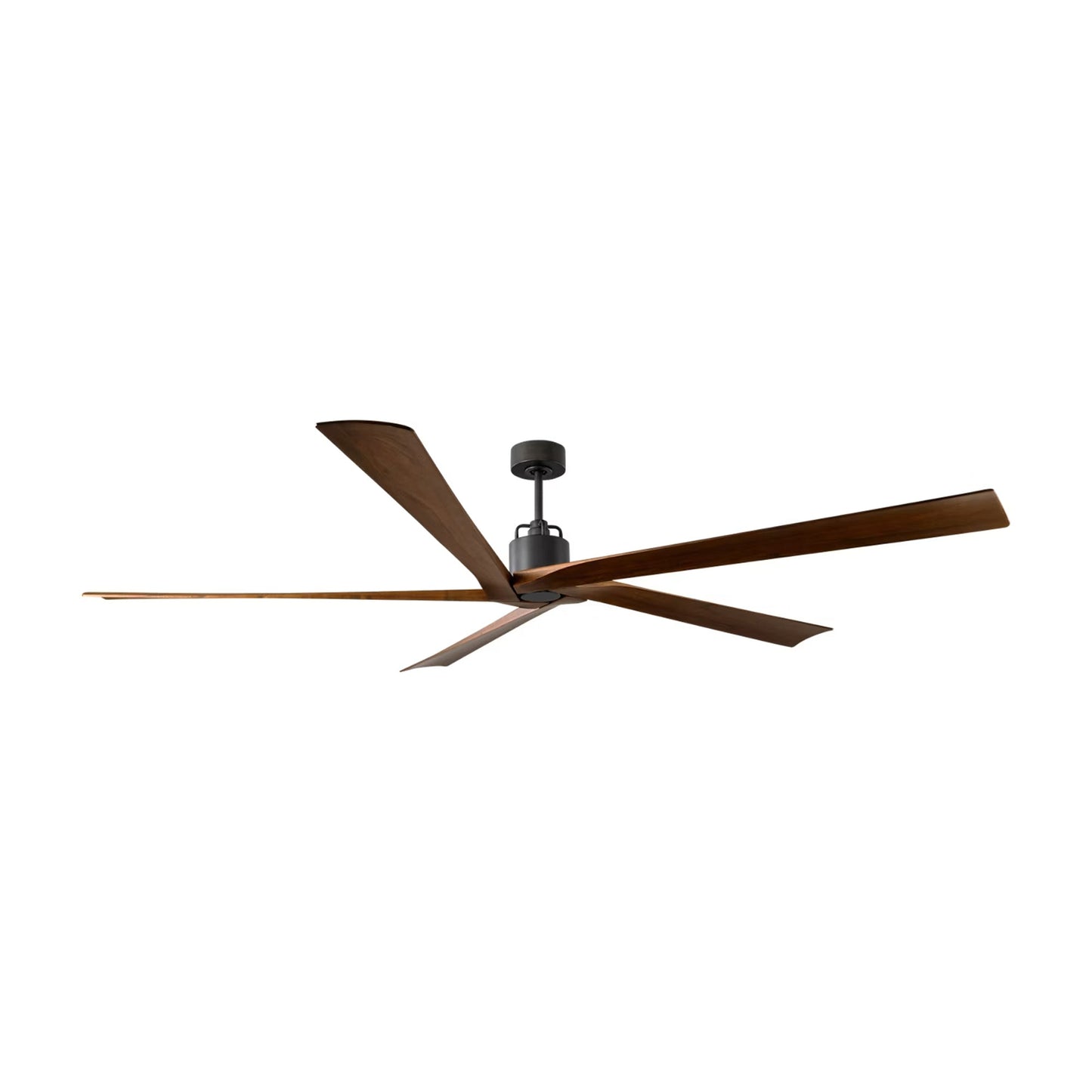 Aspen Ceiling Fan in Aged Pewter/Dark Walnut (84-Inch).