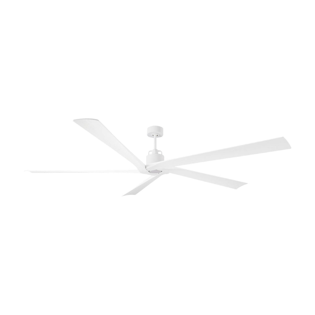 Aspen Ceiling Fan in Matte White (84-Inch).