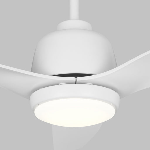 Avila Coastal Outdoor LED Ceiling Fan in Detail.