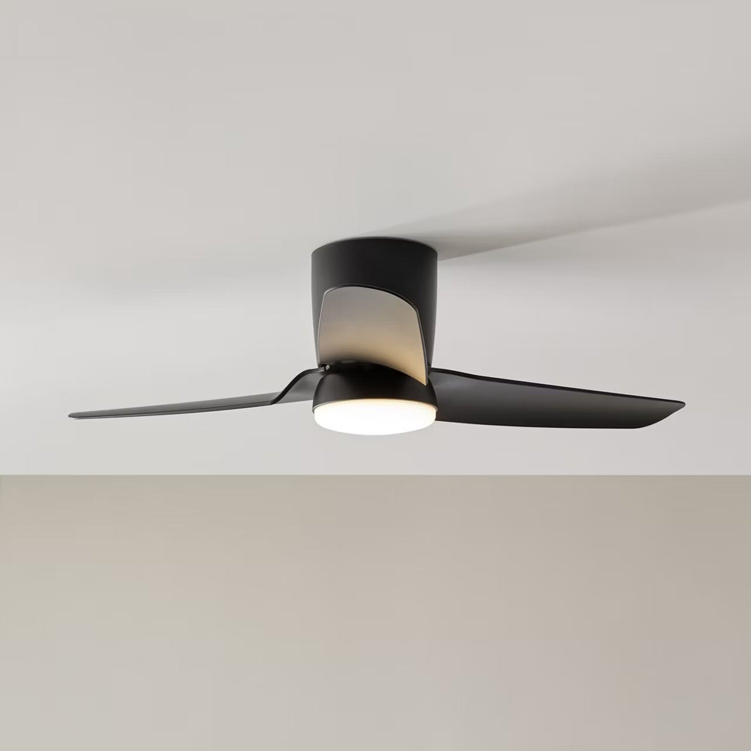 Colgin Hugger Outdoor LED Ceiling Fan in Detail.
