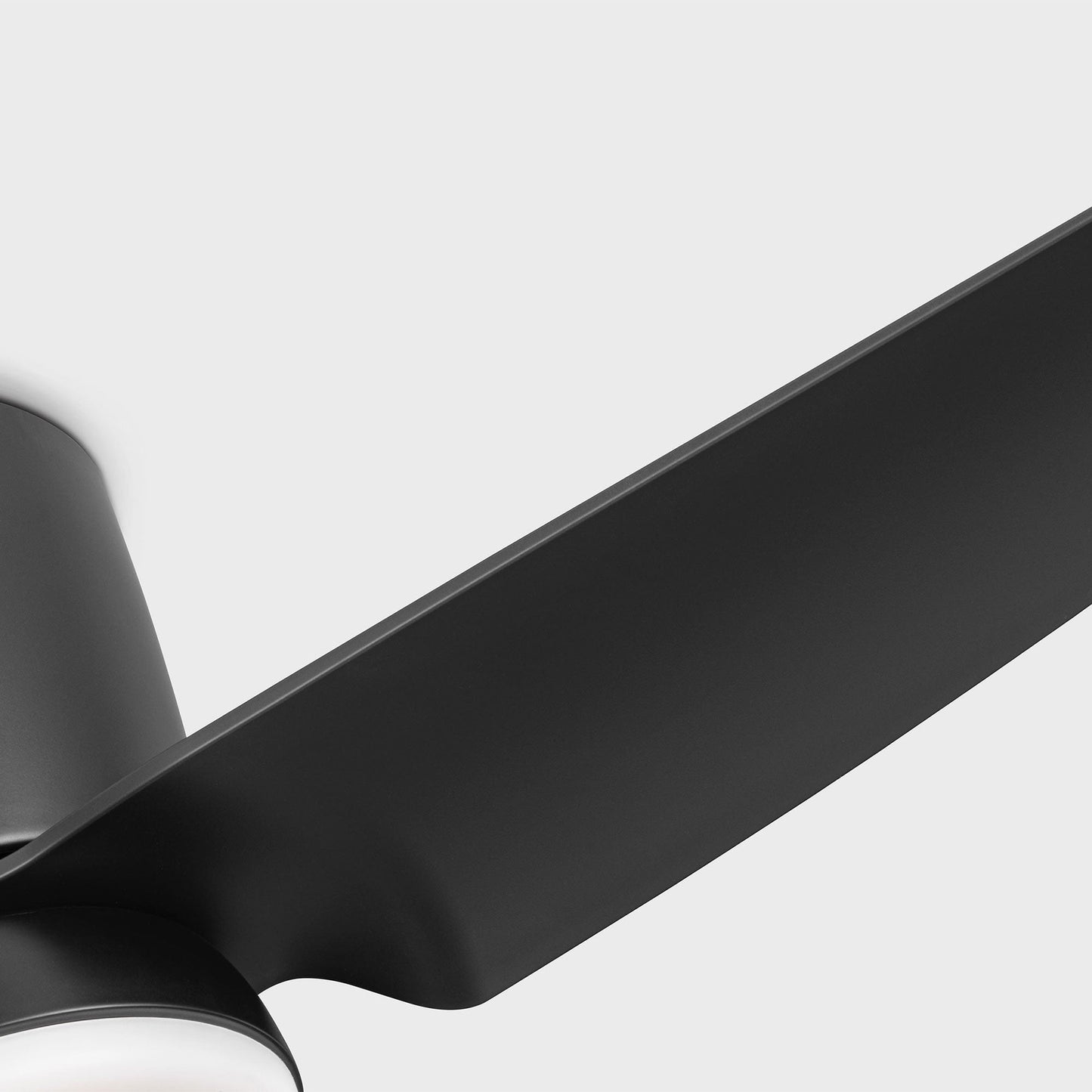 Colgin Hugger Outdoor LED Ceiling Fan in Detail.