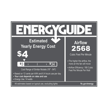 Colgin Hugger Outdoor LED Ceiling Fan in Detail.
