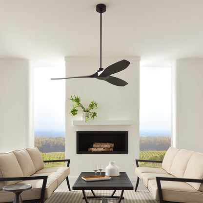 Collins Coastal Outdoor Ceiling Fan in living room.