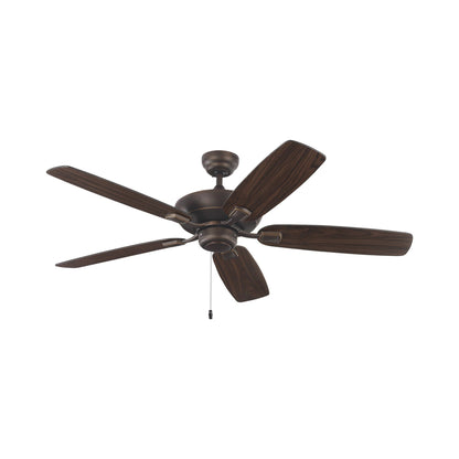 Colony Ceiling Fan in Roman Bronze/Bronze / Without Light (52-Inch).