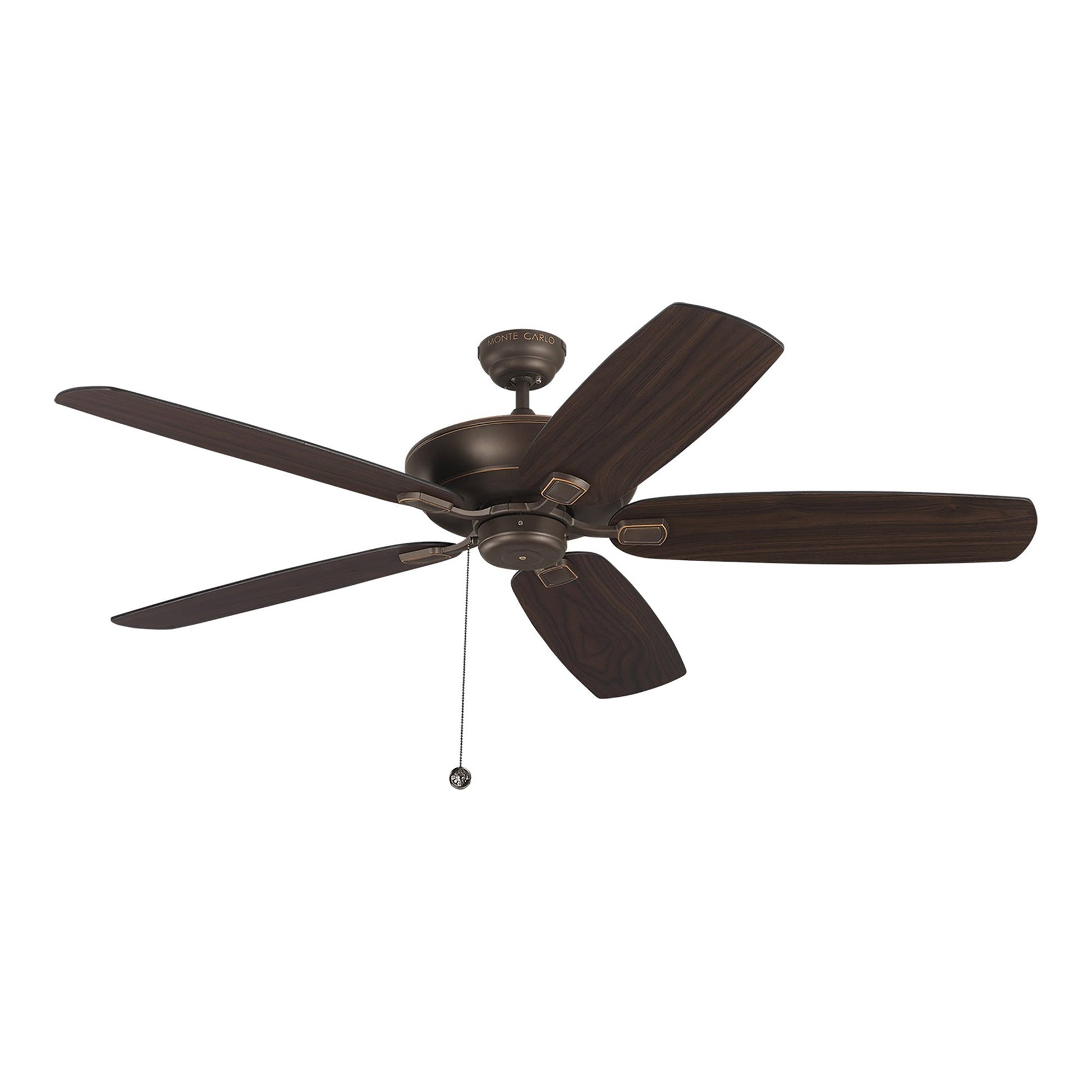 Colony Ceiling Fan in Roman Bronze/Bronze / Without Light (60-Inch).