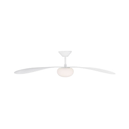 Drape Smart Outdoor LED Ceiling Fan in Detail.