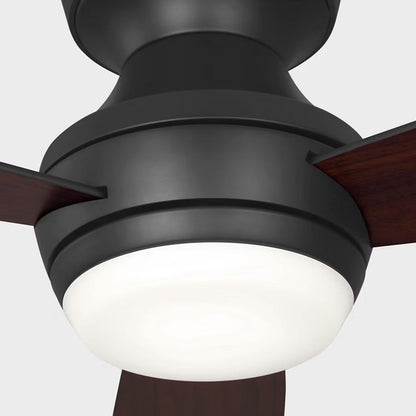 Ikon Hugger LED Ceiling Fan in Detail.