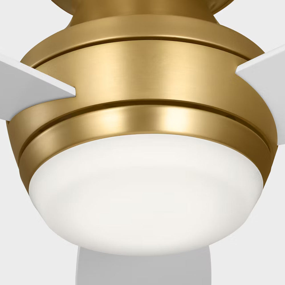Ikon Hugger LED Ceiling Fan in Detail.