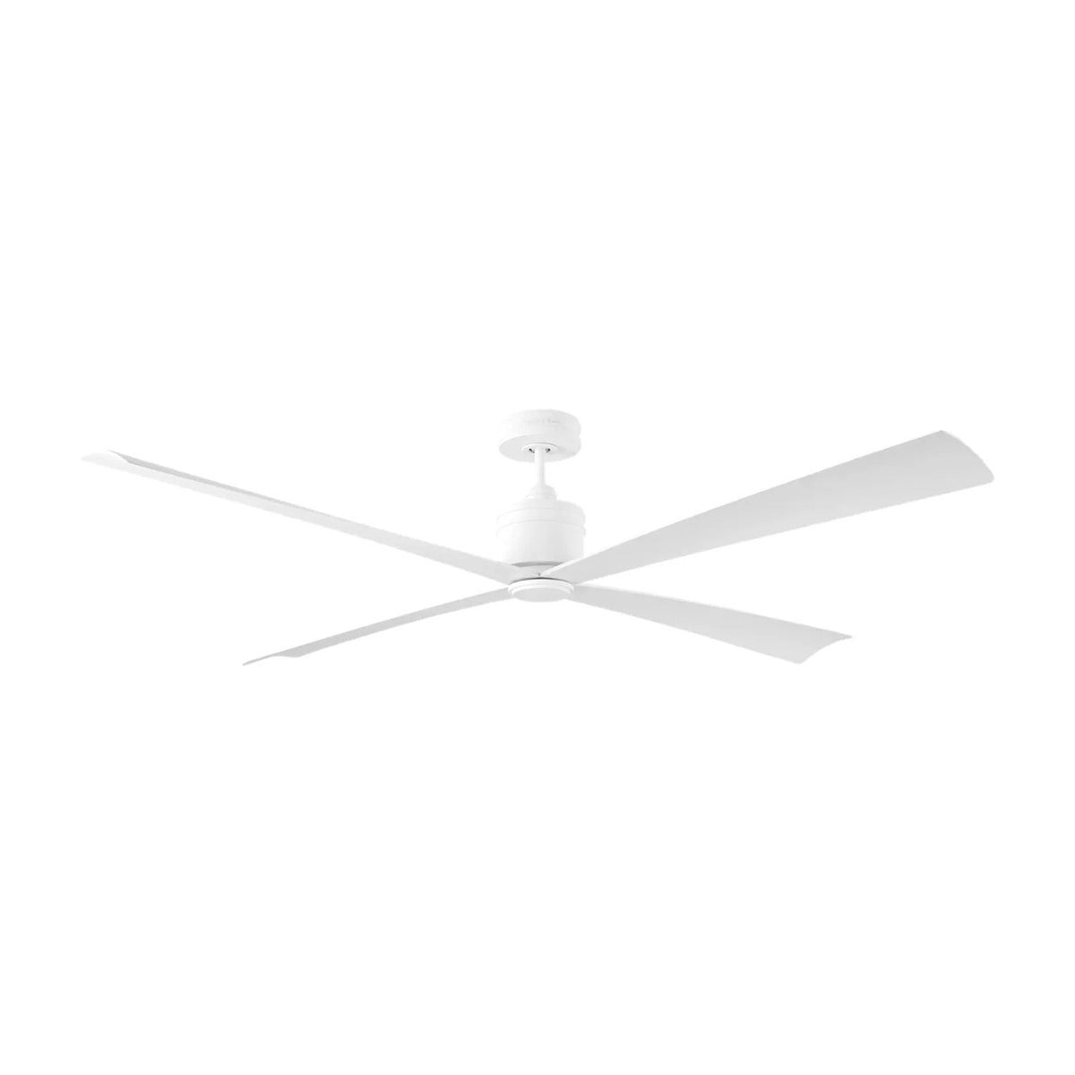 Launceton Ceiling Fan in Matte White (72-Inch).