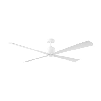 Launceton Ceiling Fan in Matte White (72-Inch).