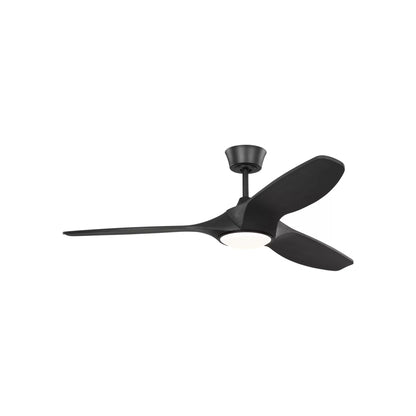 Selen Smart LED Ceiling Fan in Midnight Black/Midnight Black (52-Inch).