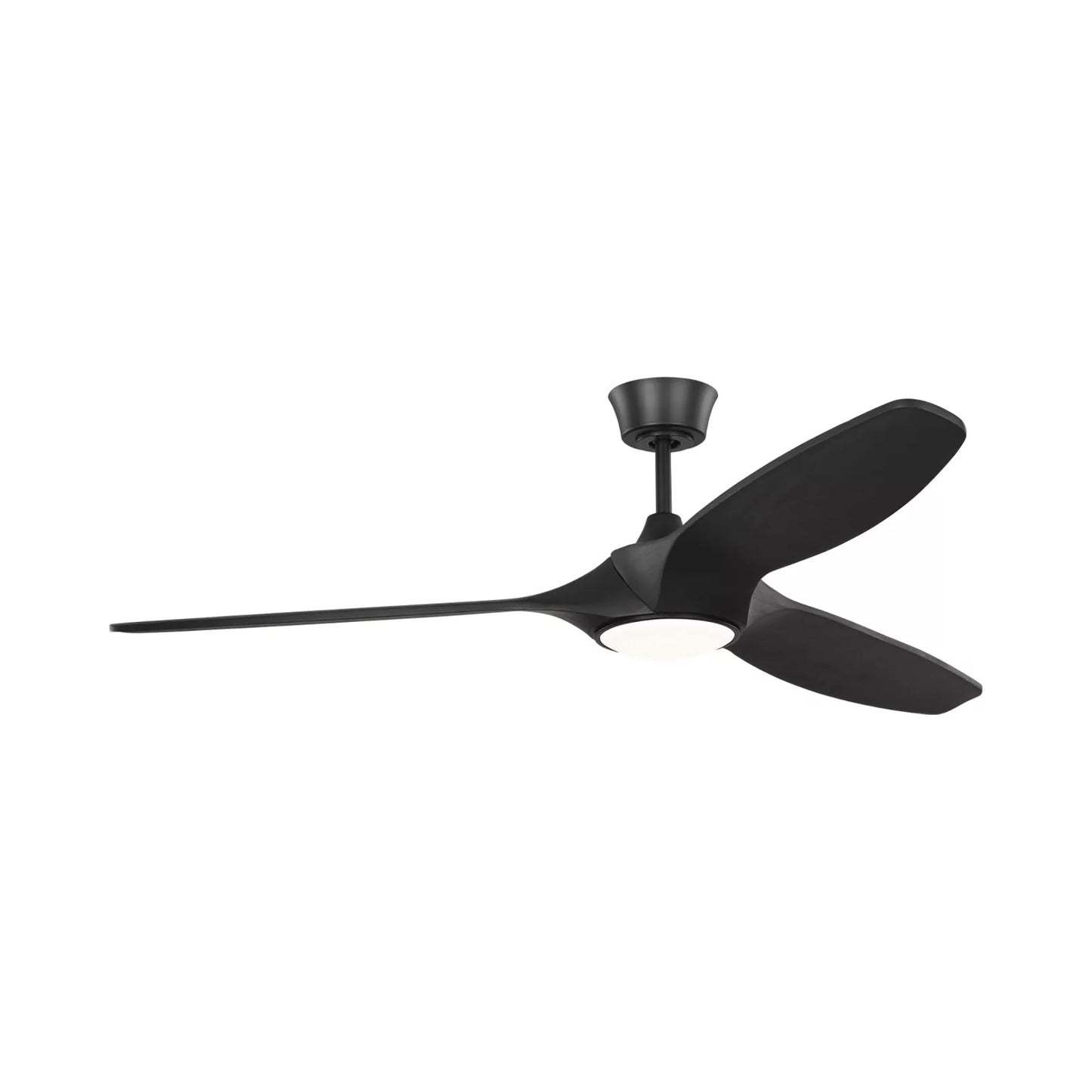 Selen Smart LED Ceiling Fan in Midnight Black/Midnight Black (60-Inch).