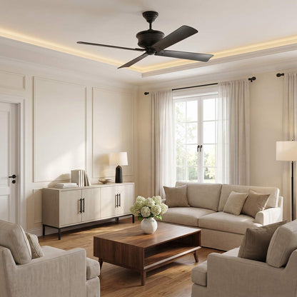 Subway Ceiling Fan in living room.