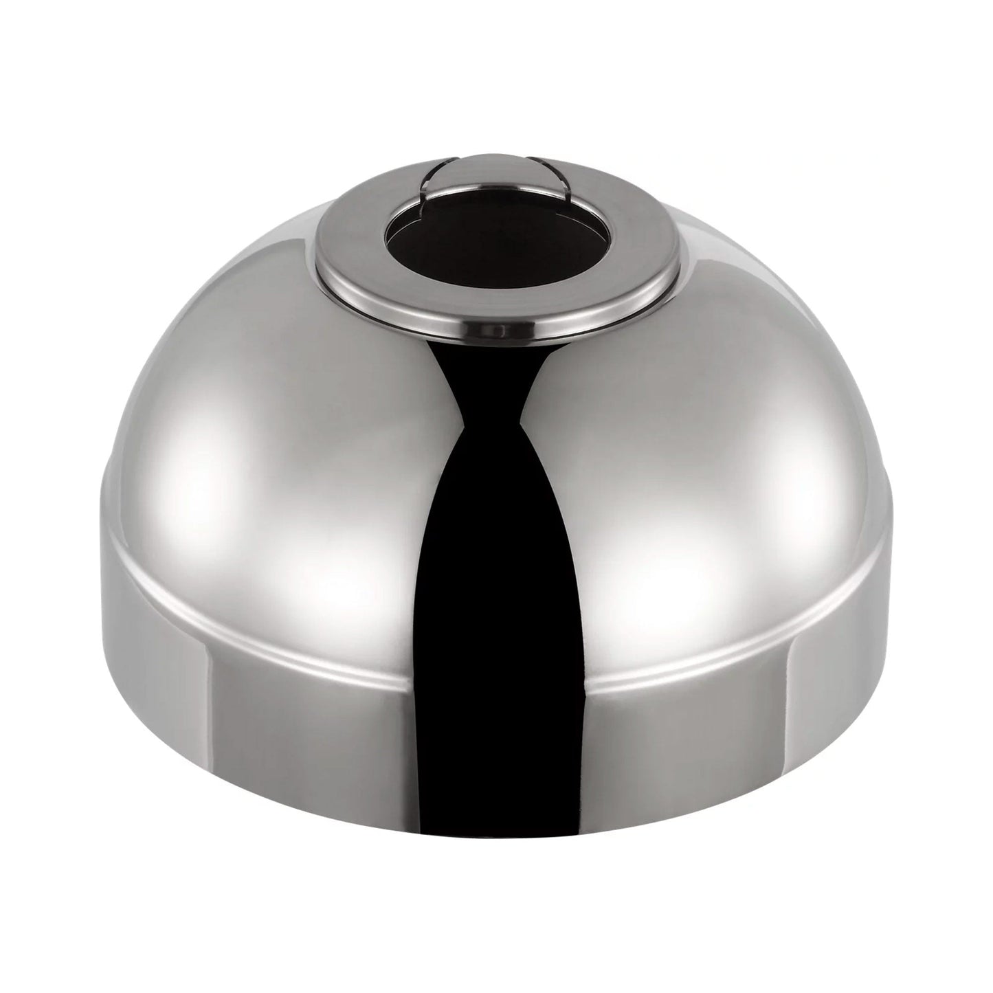 Universal Slope Ceiling Canopy Kit in Polished Nickel.