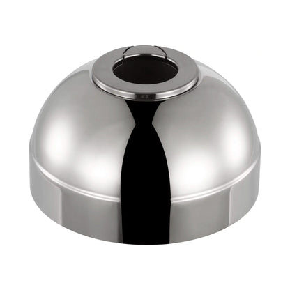 Universal Slope Ceiling Canopy Kit in Polished Nickel.