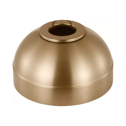Universal Slope Ceiling Canopy Kit in Satin Brass.