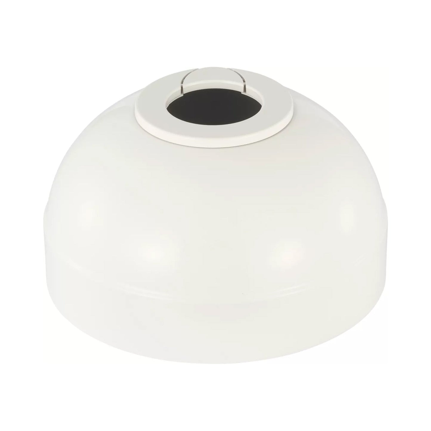 Universal Slope Ceiling Canopy Kit in White.