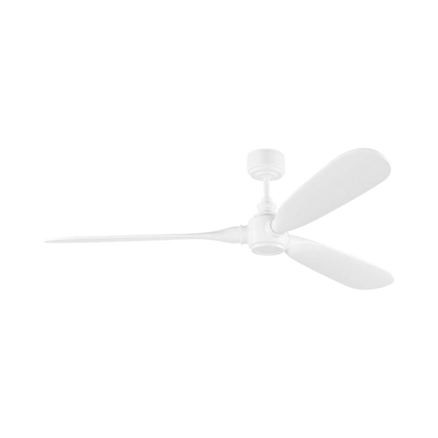 Valiant Smart Outdoor Ceiling Fan in Matte White/Matte White.