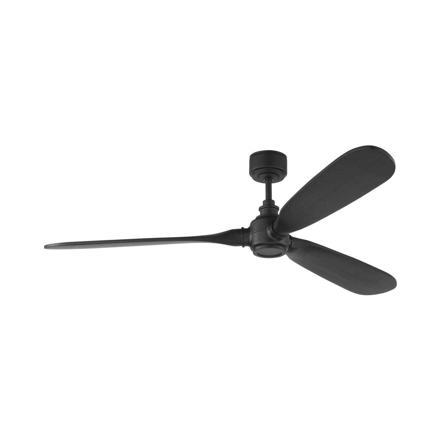 Valiant Smart Outdoor Ceiling Fan in Midnight Black/Midnight Black.