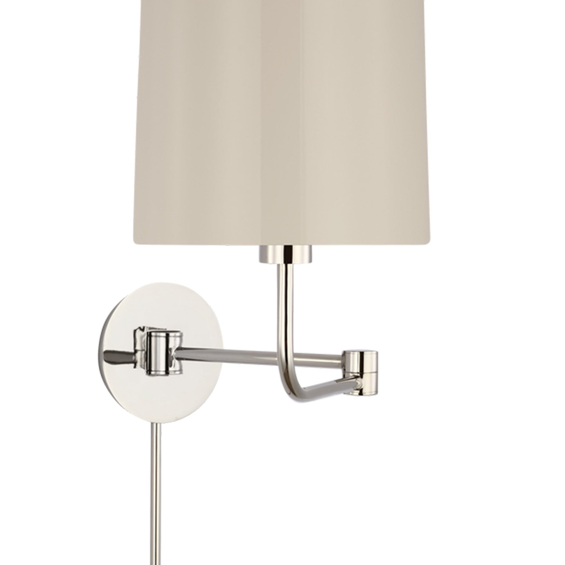 Go Lightly Swing Arm Wall Light in Detail.