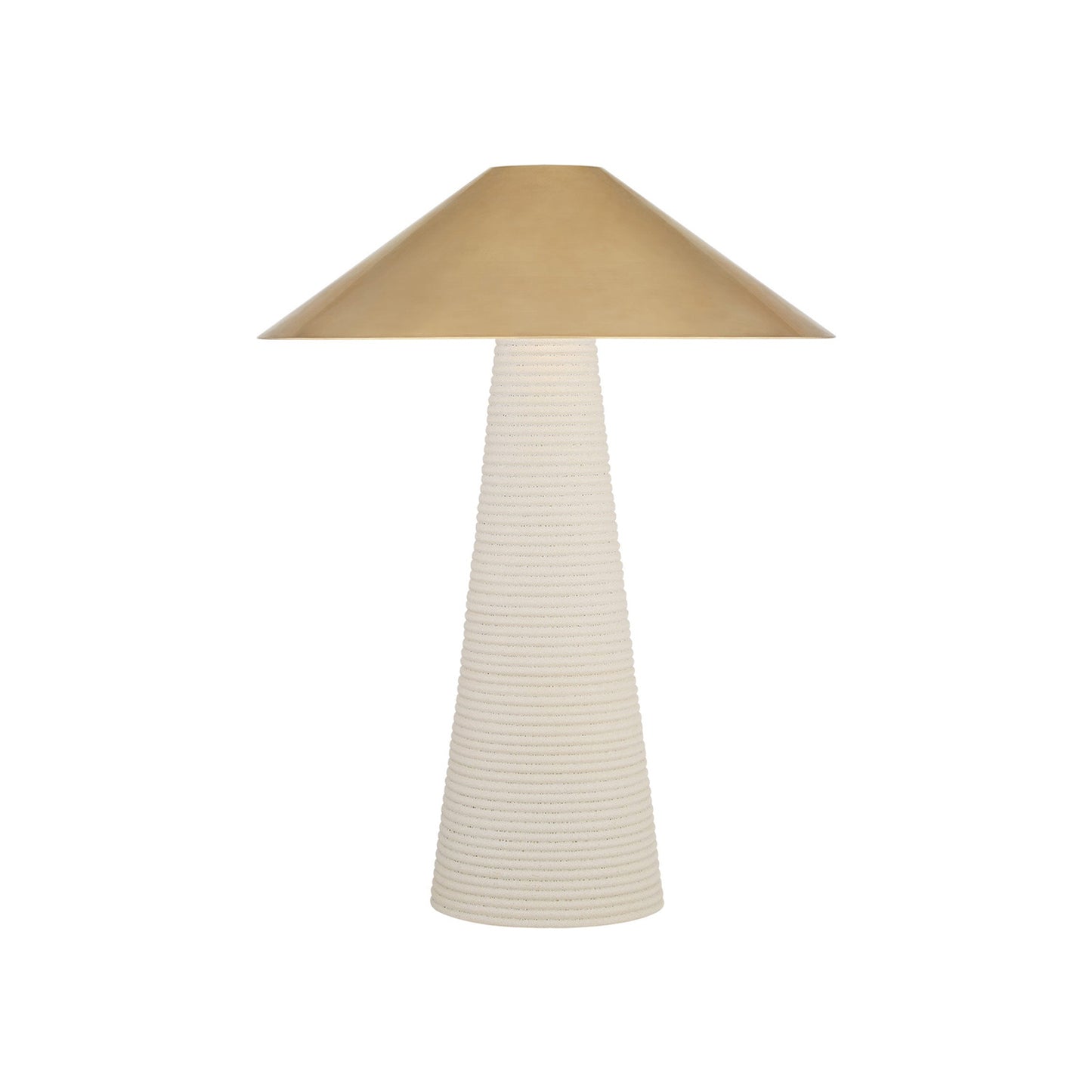 Miramar Table Lamp in Porous White (Small).