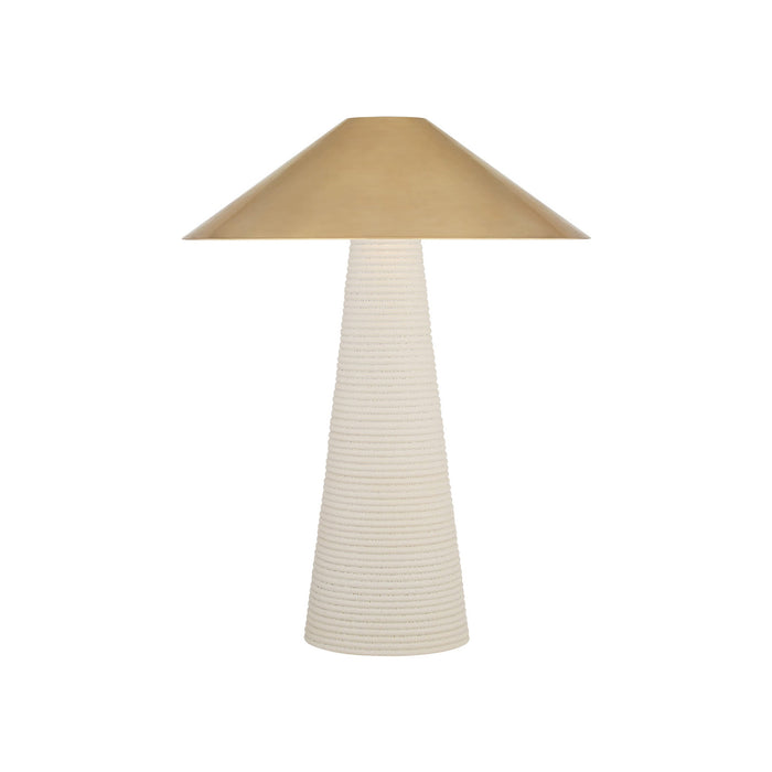 Miramar Table Lamp in Porous White (Small).