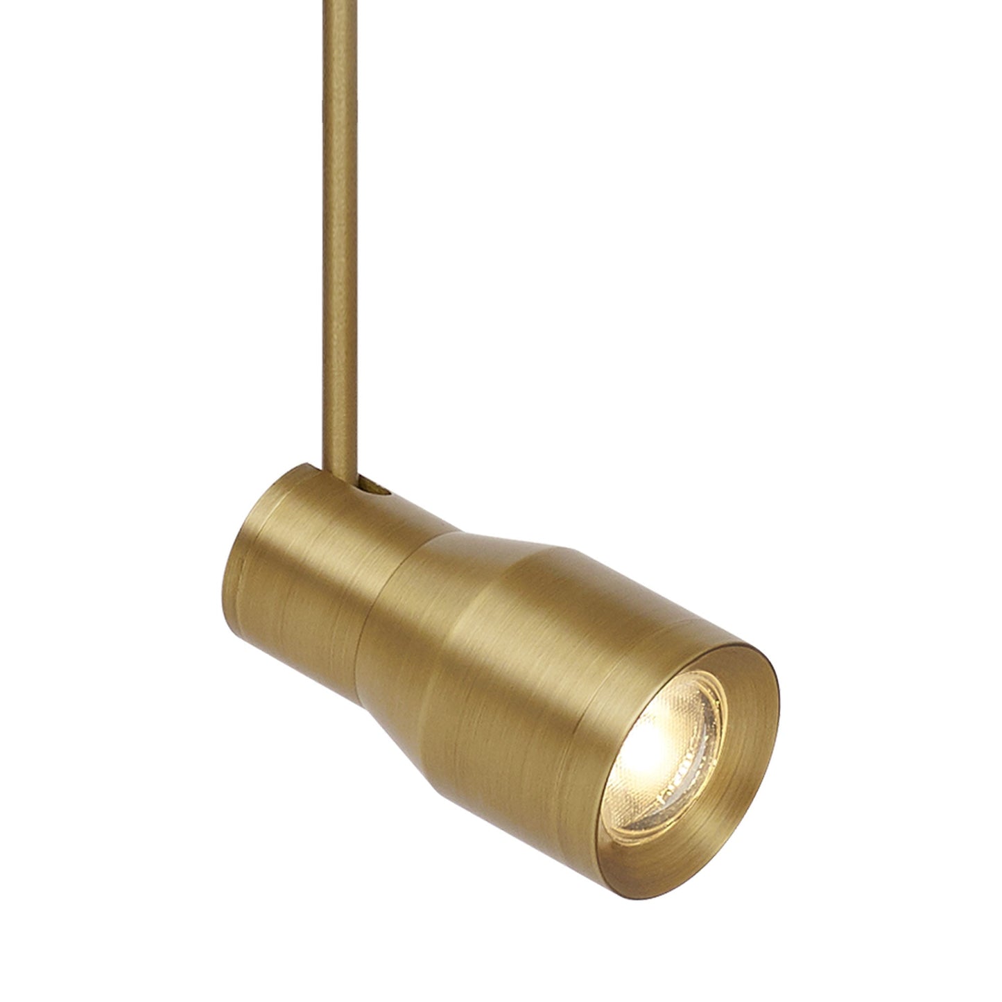 Ace LED Low Voltage Head in Plated Brass.