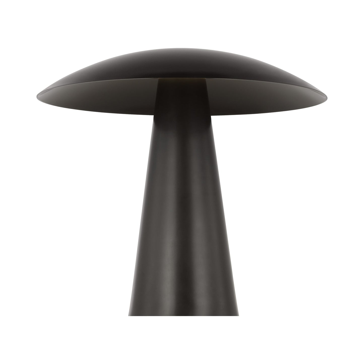 Aegis LED Table Lamp in Dark Bronze.