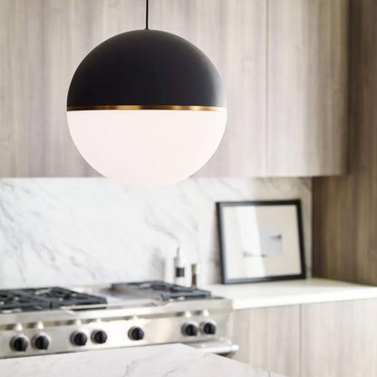 Akova Grande Pendant Light in kitchen.