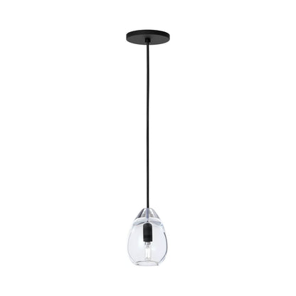 Alina Accent Pendant Light in Nightshade Black (Small) .