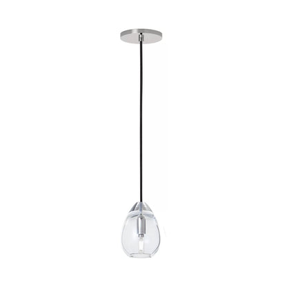 Alina Accent Pendant Light in Polished Nickel (Small).