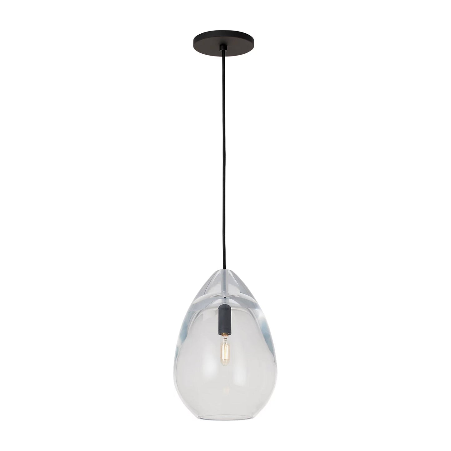 Alina Accent Pendant Light in Nightshade Black (Medium) .