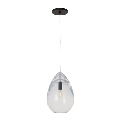 Alina Accent Pendant Light in Nightshade Black (Medium) .