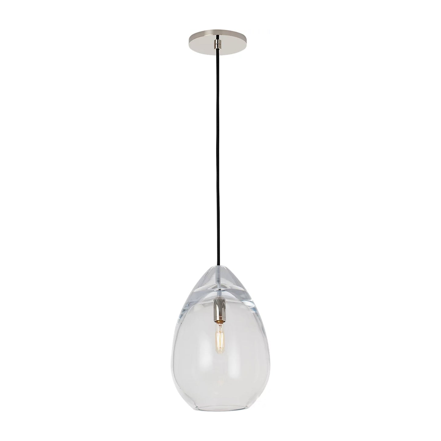 Alina Accent Pendant Light in Polished Nickel (Medium).