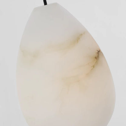Alina Alabaster Pendant Light in Detail.