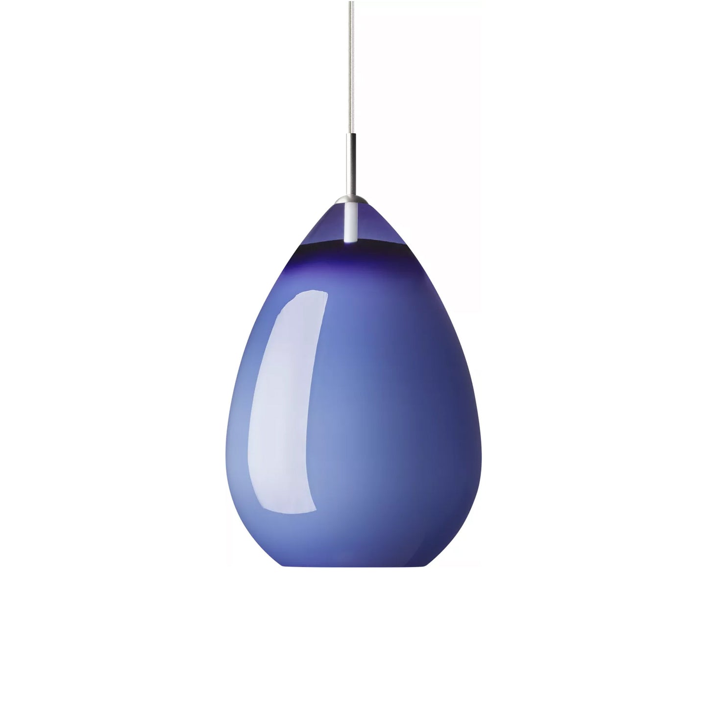 Alina Grand Pendant Light in Steel Blue.