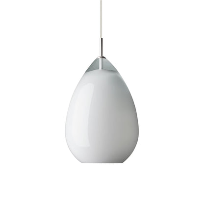 Alina Grand Pendant Light in White.