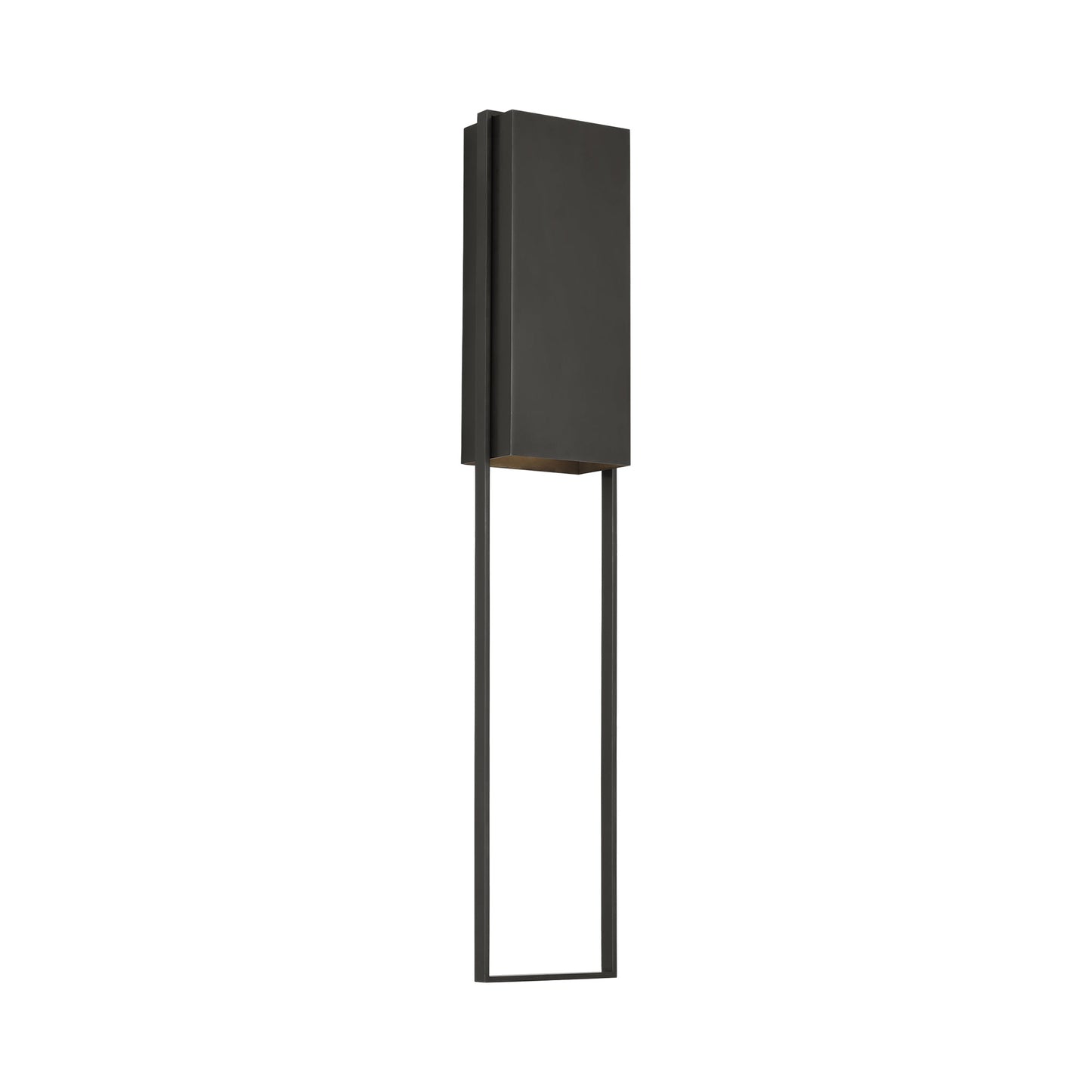 Alude Outdoor LED Wall Light in Bronze (45-Inch).