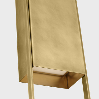 Alude Outdoor LED Wall Light in Detail.