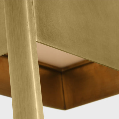 Alude Outdoor LED Wall Light in Detail.