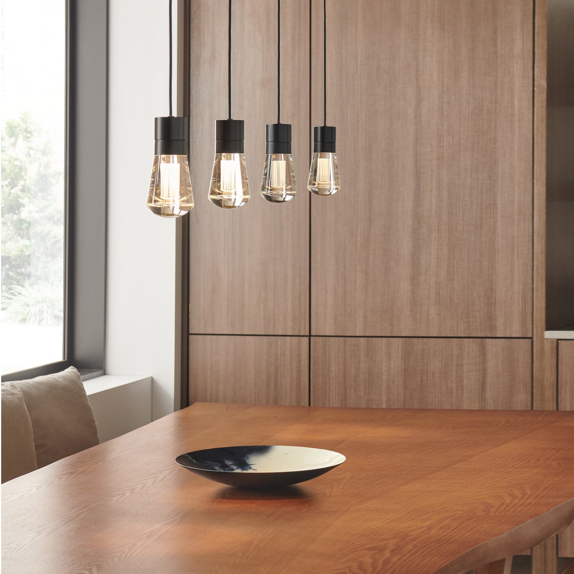 Alva LED Pendant Light in dining room.